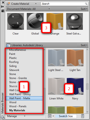 Autodesk Material Library