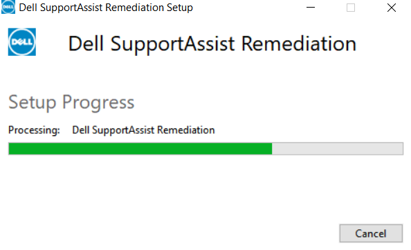 Dell SupportAssist Remediation