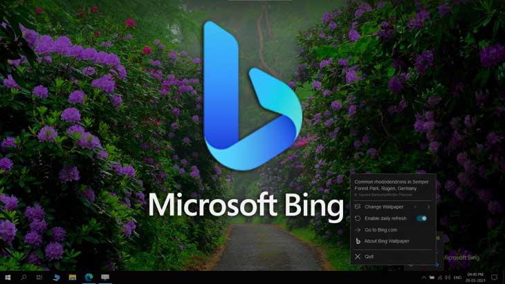 Bing Wallpaper