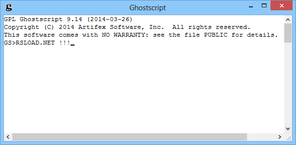 Ghostscript GPL