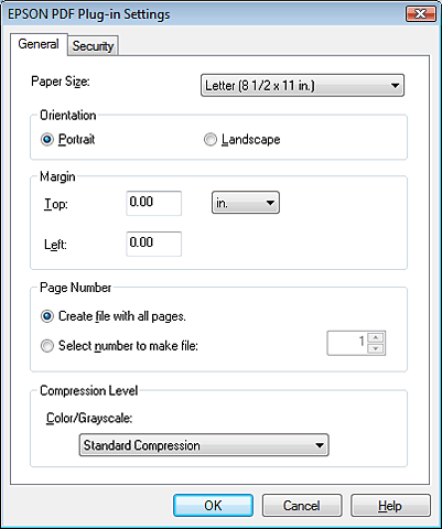 EPSON Scan PDF EXtensions