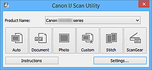 Canon IJ Scan Utility