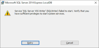 Microsoft SQL Server VSS Writer