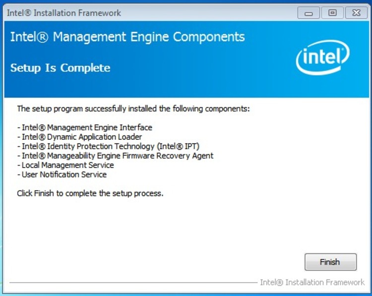 Intel(R) Management Engine Components
