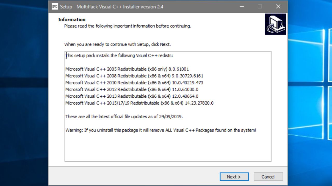 Microsoft Visual C++ 2010 Redistributable 