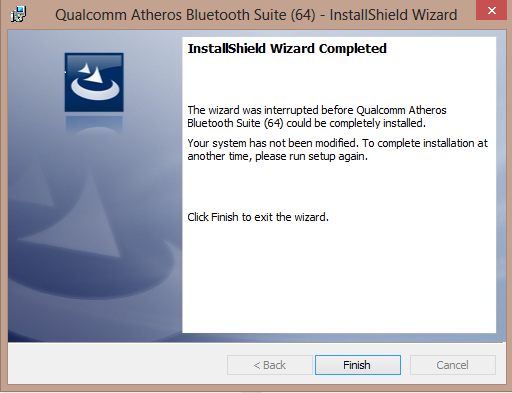 Qualcomm Atheros Bluetooth Installer