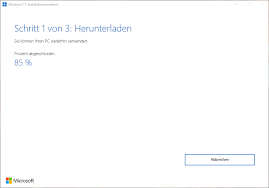 Windows 11-Installationsassistent 