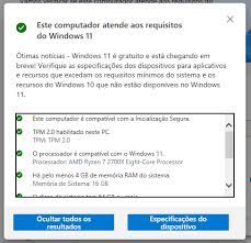 Verificação de integridade do PC Windows