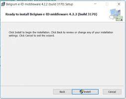Belgium e-ID middleware build