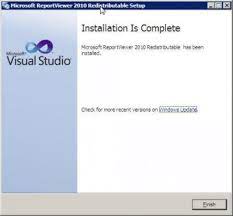 Microsoft Report Viewer Redistributable